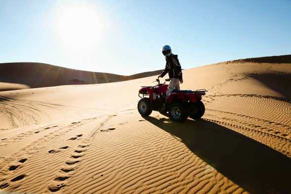 Tour en quad por el desierto del Sahara