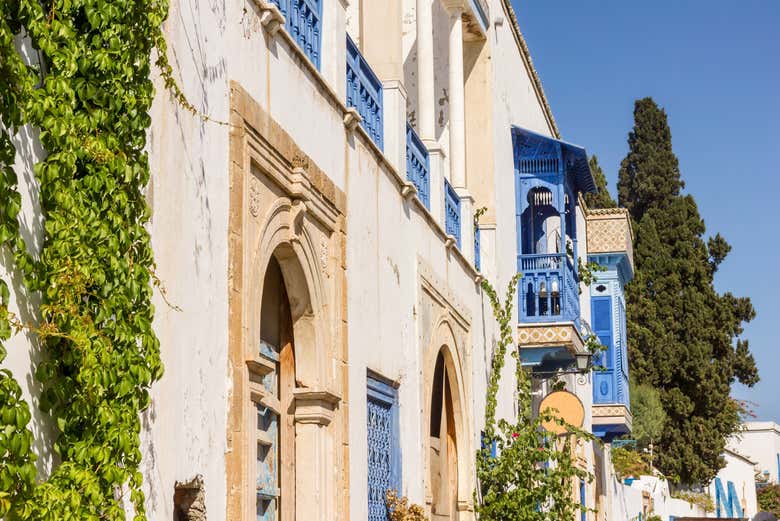 Visitando el pueblo de Sidi Bou Said